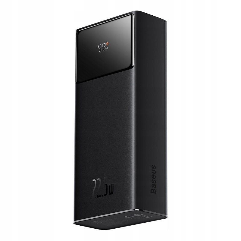 Baseus EnerFill 22,5 W-os 30 000 mAh-s powerbank, Cosmic Black