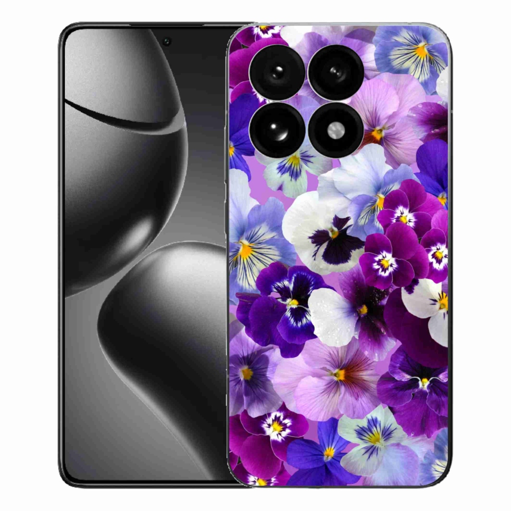 Gél borítás mmCase a Xiaomi 15T számára - virágok 9