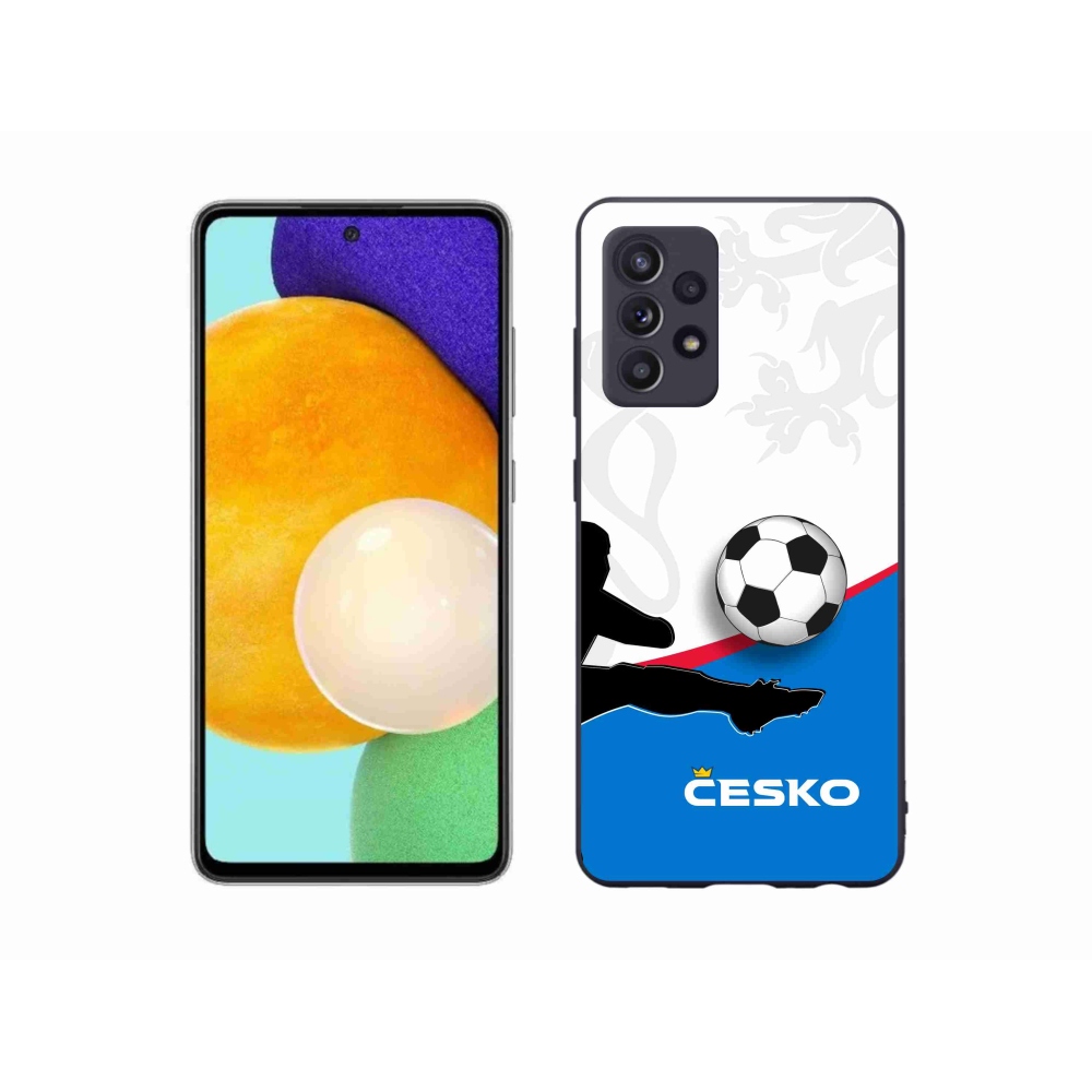 Gél borítás mmCase Samsung Galaxy A52s 5G - futball Csehország 3