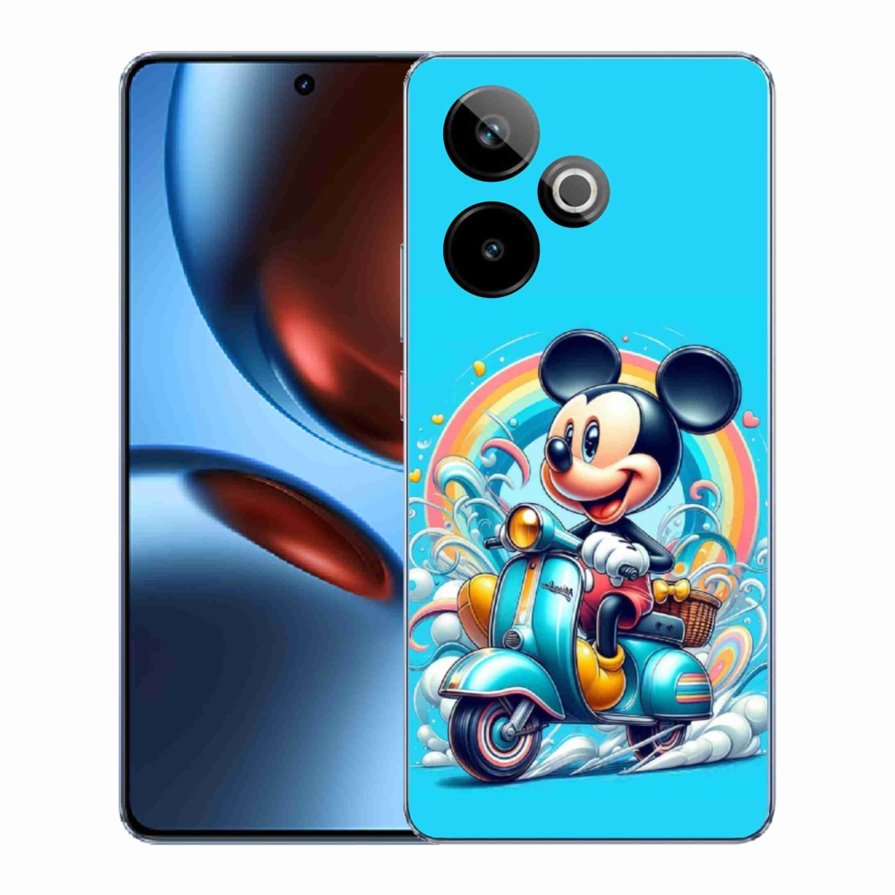 Rugalmas zselés tok mmCase képpel a Realme GT 7 5G/GT 7T 5G számára - mickey egér 2