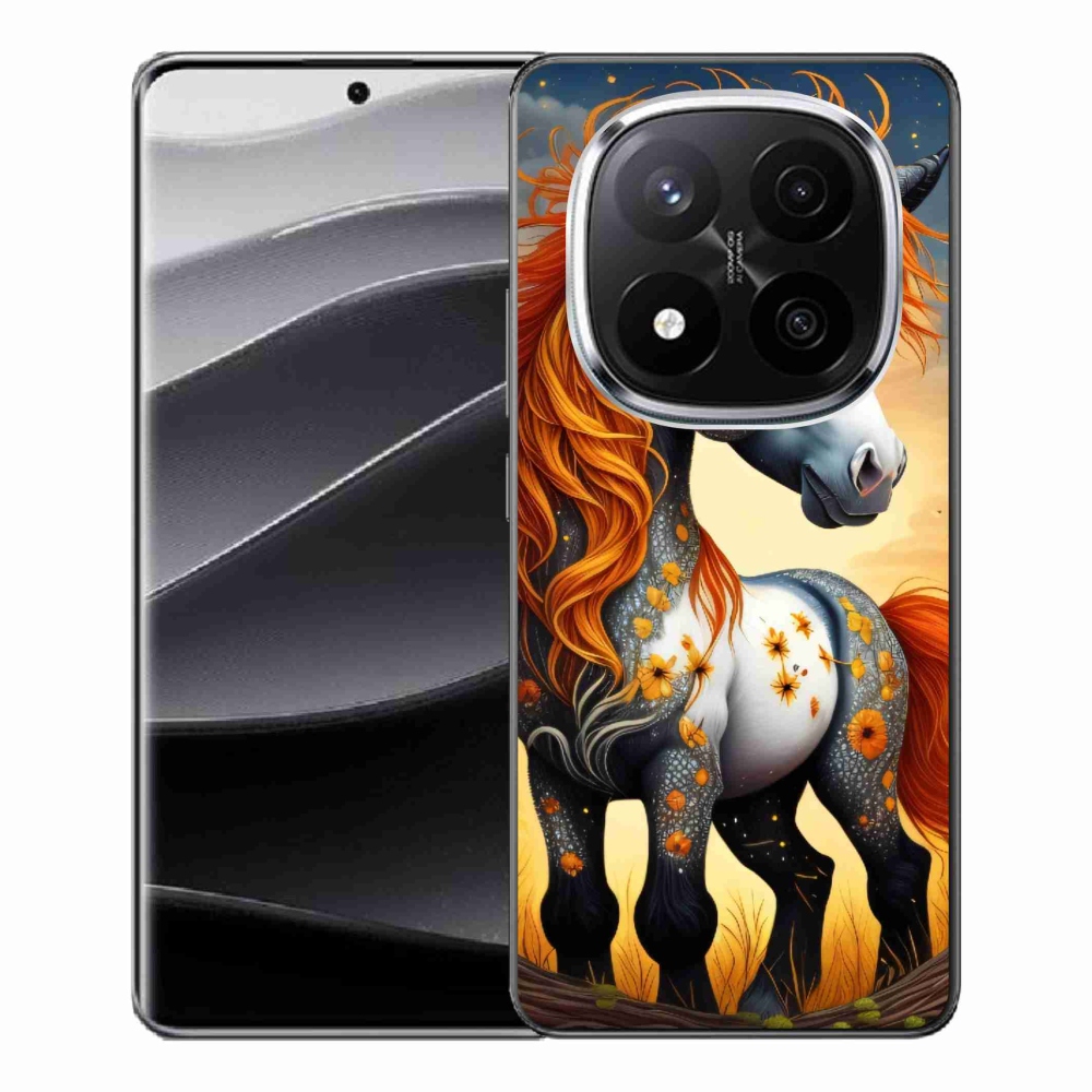Gél borítás mmCase a Xiaomi Redmi Note 14 Pro+ 5G számára - színes póni