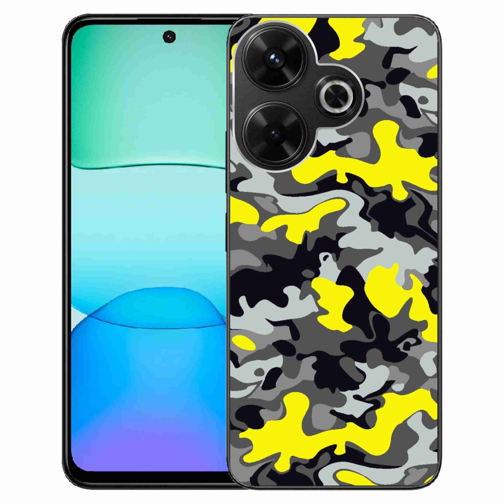 Gél borítás mmCase a Xiaomi Redmi 13 4G/Poco M6 4G - terepszínű mintázat 6