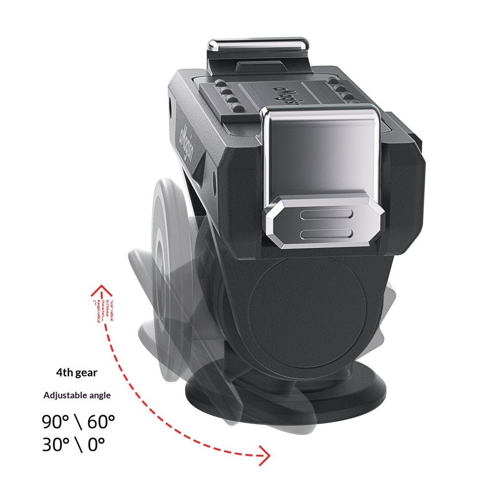 AMAGISN Kétoldalas, állítható gyorskioldó adapter DJI Osmo Action 6-hoz