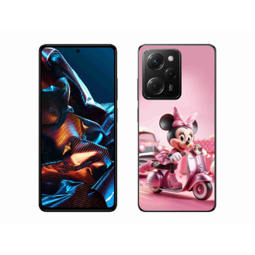 Gél borítás mmCase a Xiaomi Poco X5 Pro 5G számára - minnie 1