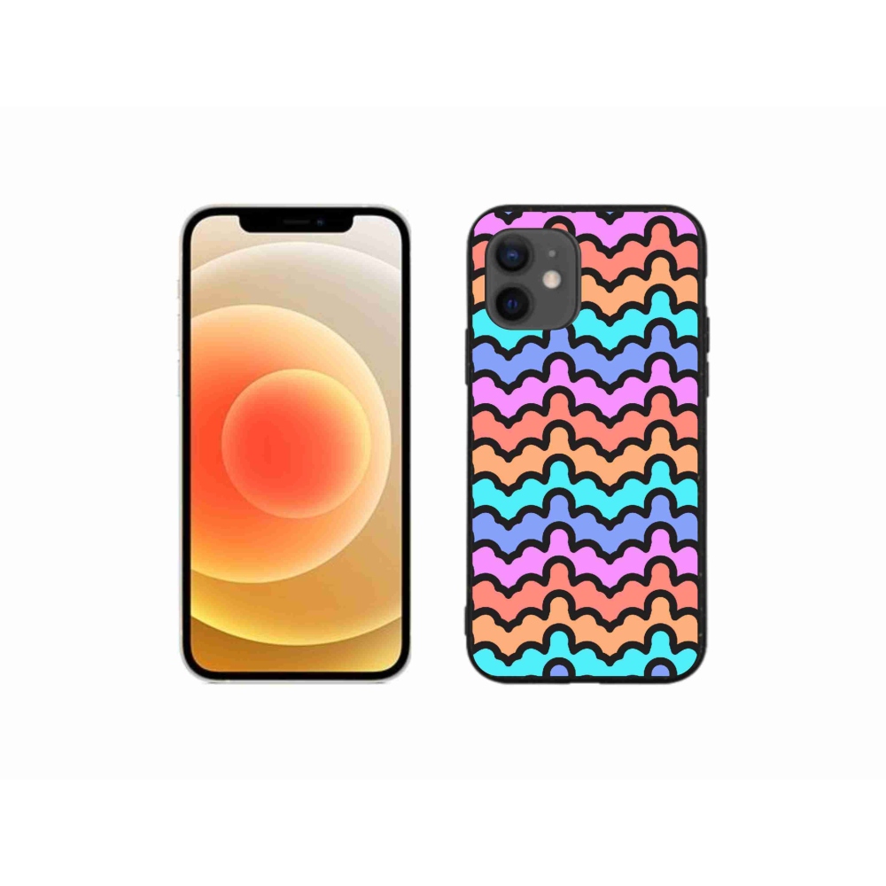 Gél borítás mmCase iPhone 12 mini készülékhez - absztrakt motívum 30