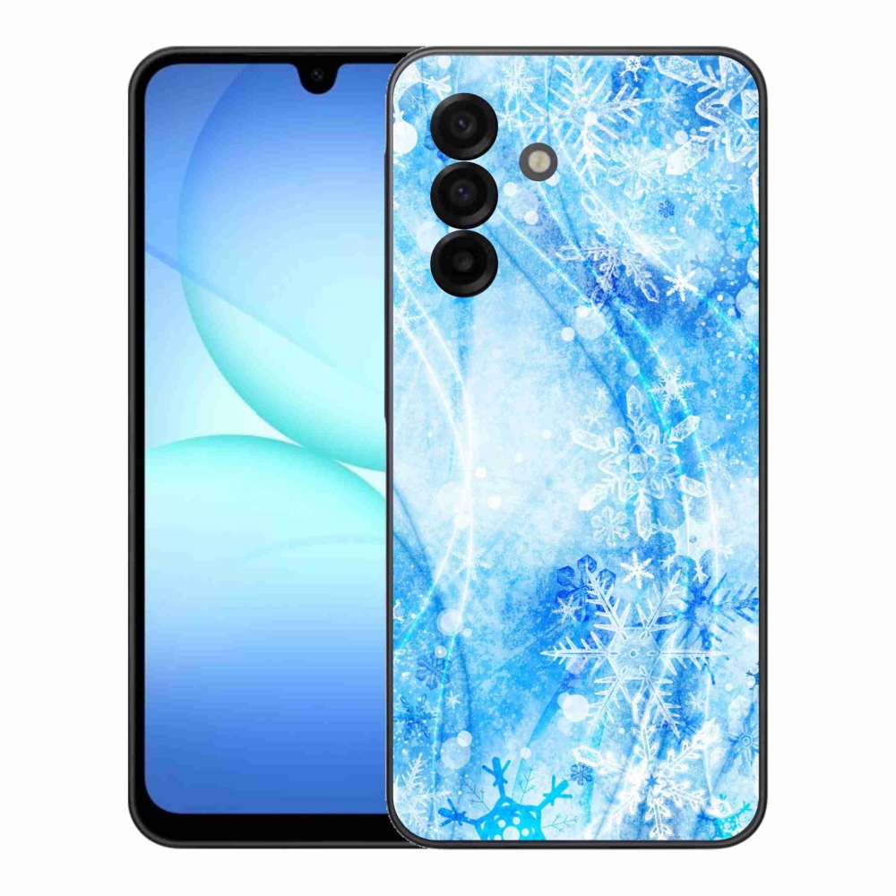 Gél borítás mmCase Samsung Galaxy A17 4G/5G - hópelyhekhez