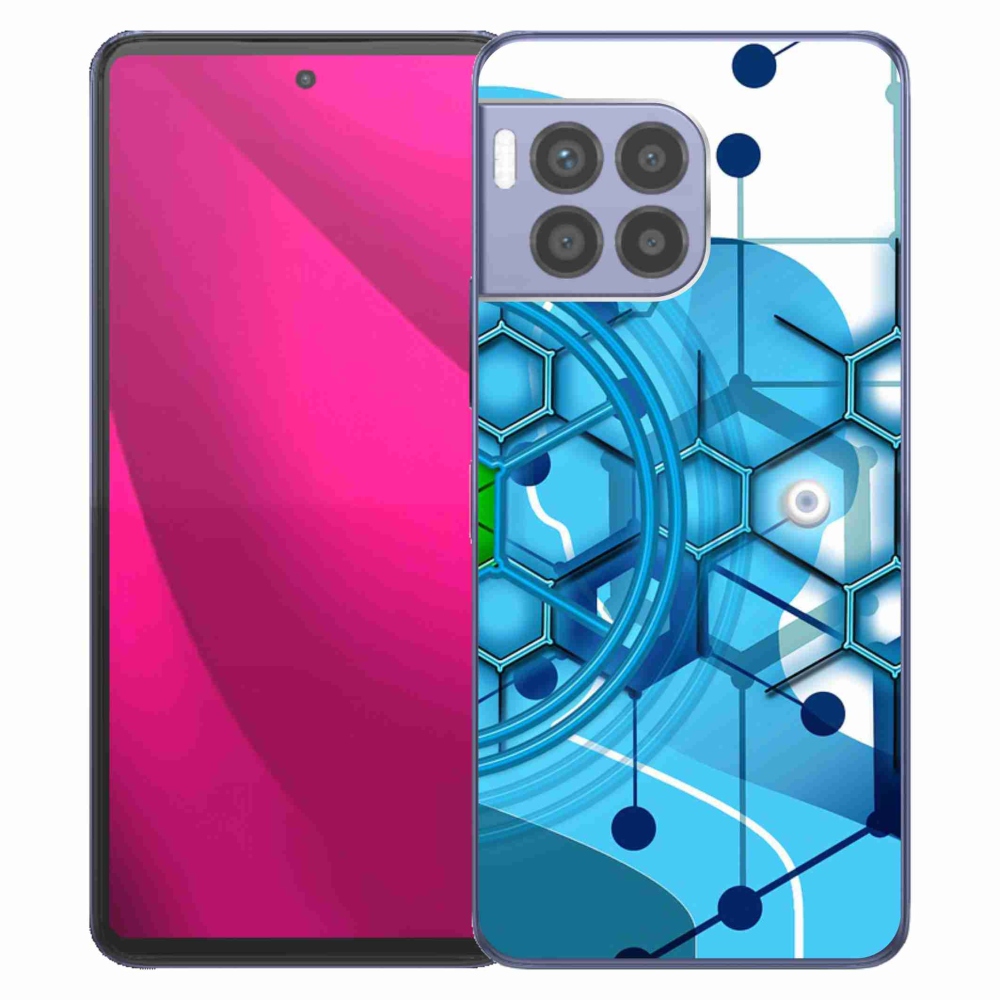 Zselés borítás mmCase a T-Mobile T Phone 2 Pro készülékhez - absztrakt minta 2