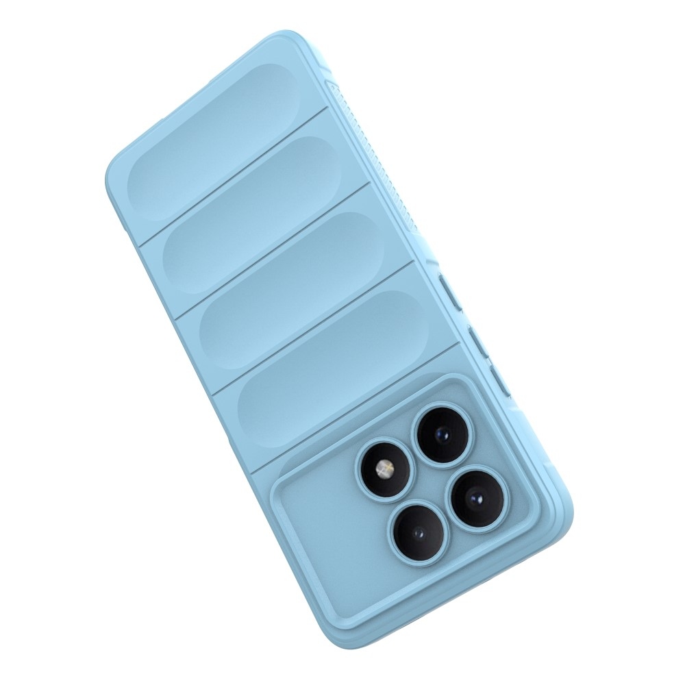 Rugg tartós zselés tok Xiaomi Poco X6 Pro 5G - világoskék színben