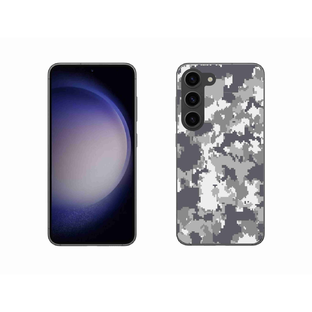 Zselés borítás mmCase Samsung Galaxy S23 5G - terepszínű minta 2