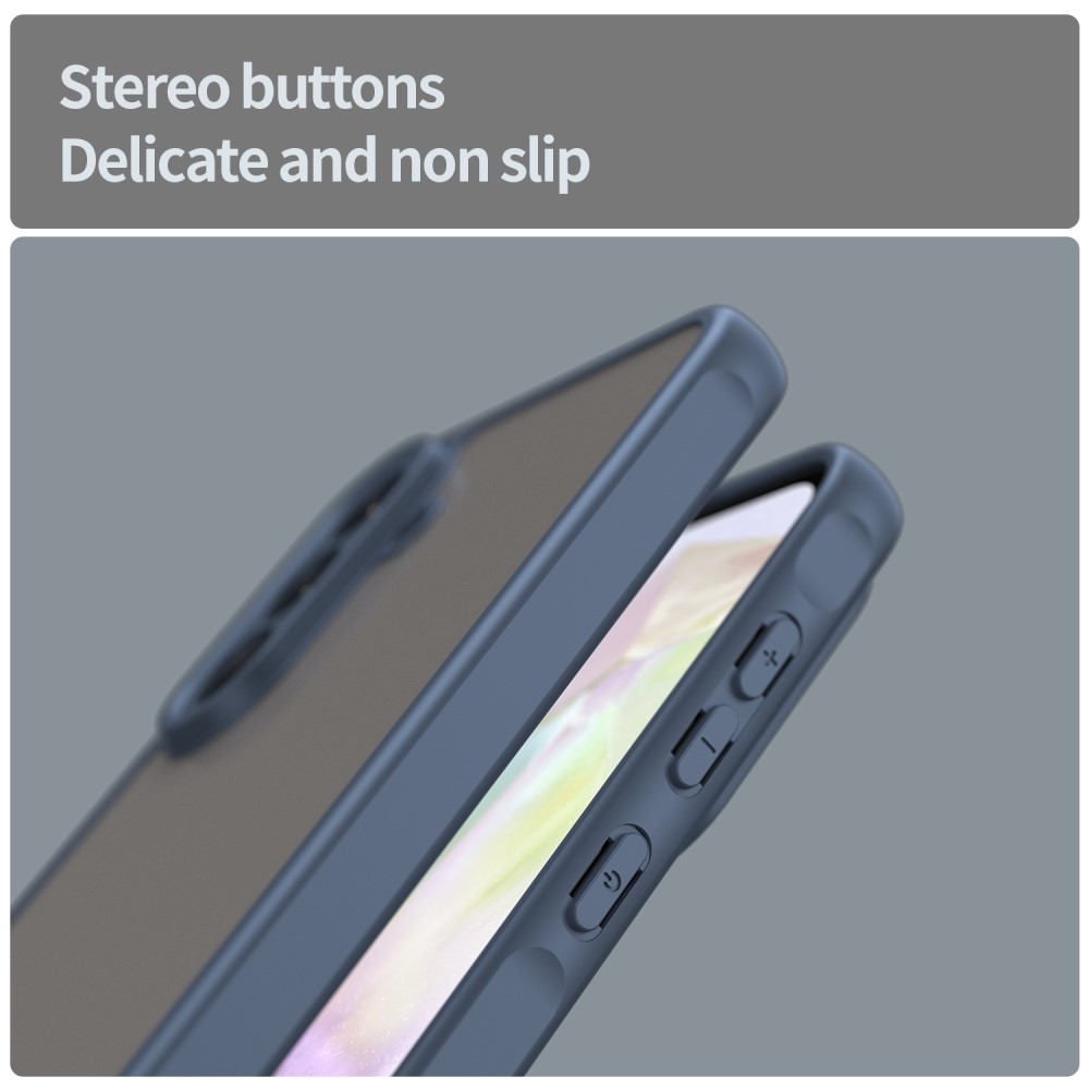 Zselés tok kemény hátlappal Samsung Galaxy A56 5G - kék