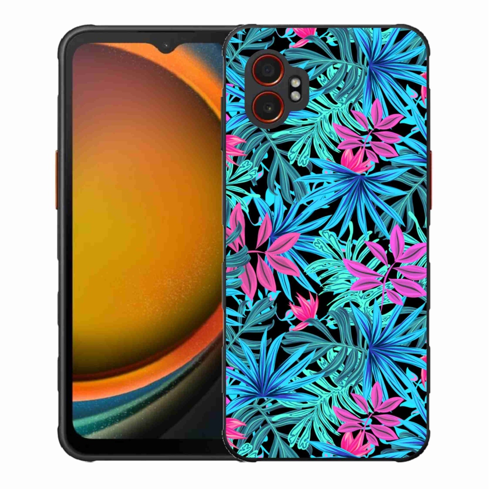 Gél borítás mmCase a Samsung Galaxy Xcover 7 Pro készülékhez - virágok 3