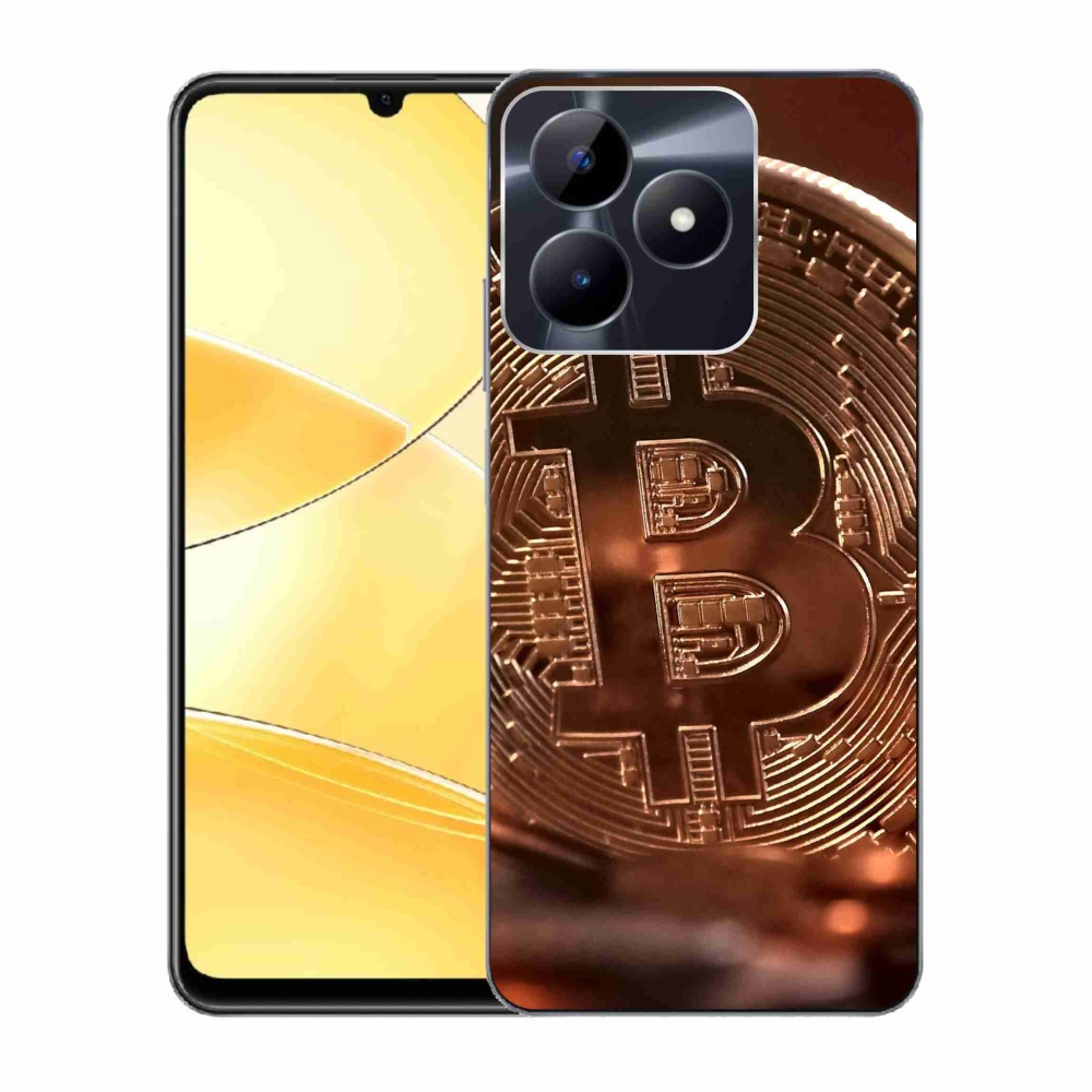 Gél borító mmCase a Realme C51/C53 készülékhez - bitcoin