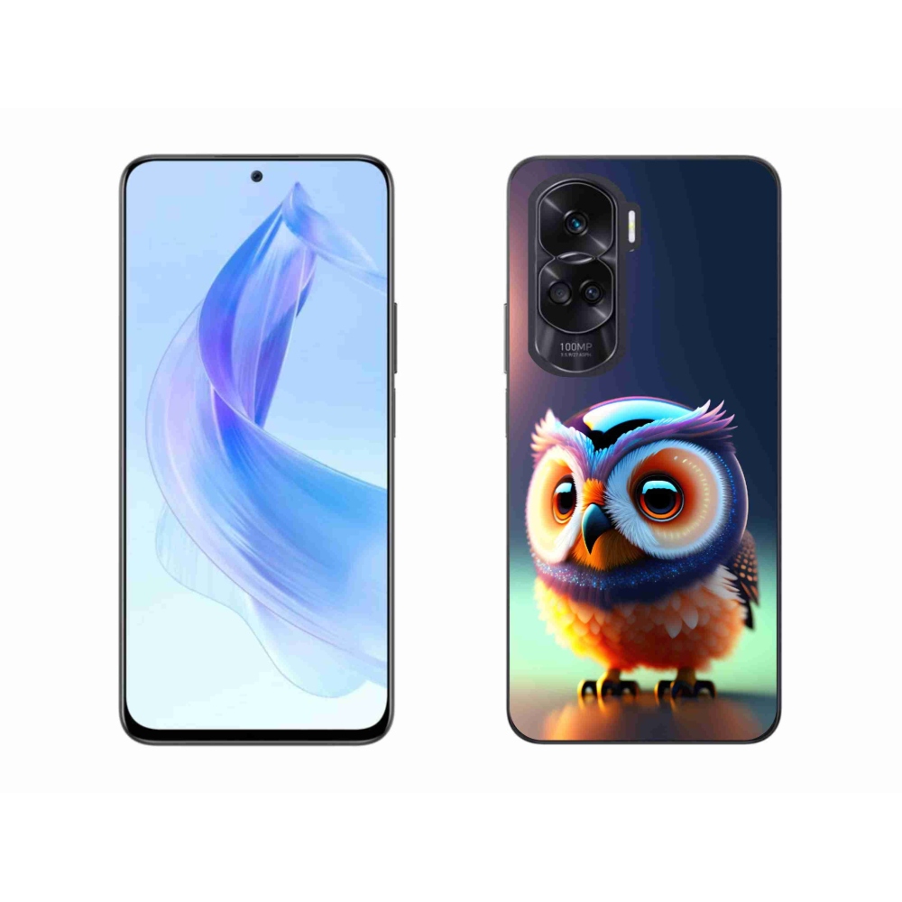 Zselés borítás mmCase a Honor 90 Lite készülékhez - bagoly