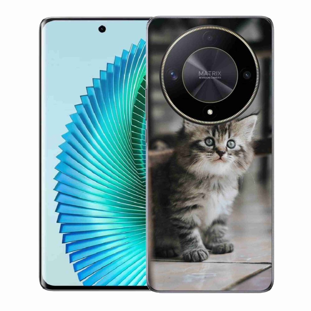 Gél borítás mmCase a Honor Magic 6 Lite 5G számára - cica