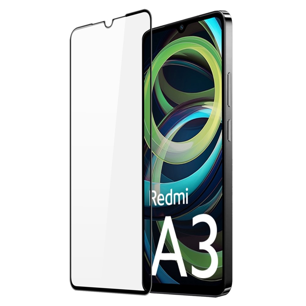 DUX teljes képernyő edzett üveg a Xiaomi Redmi A3-on