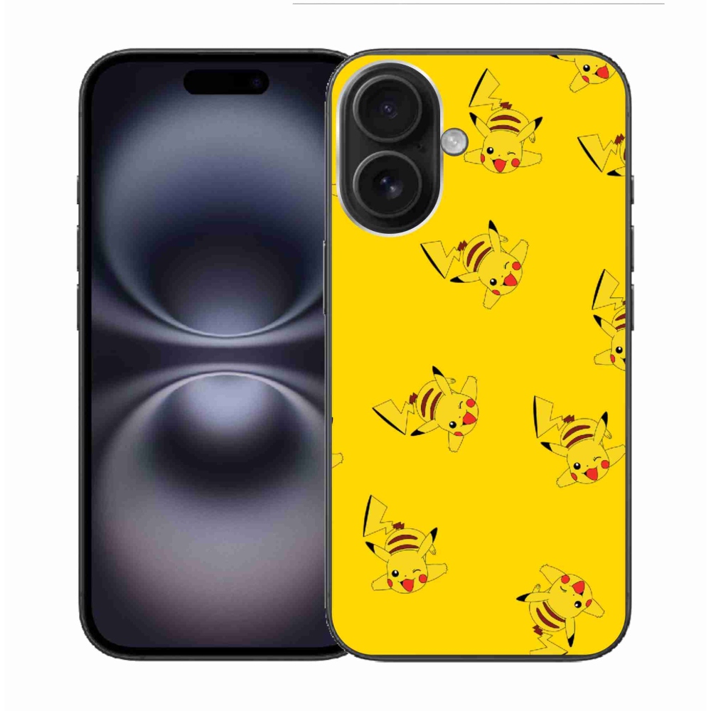 Zselés borítás mmCase iPhone 16 készülékhez - pikachu