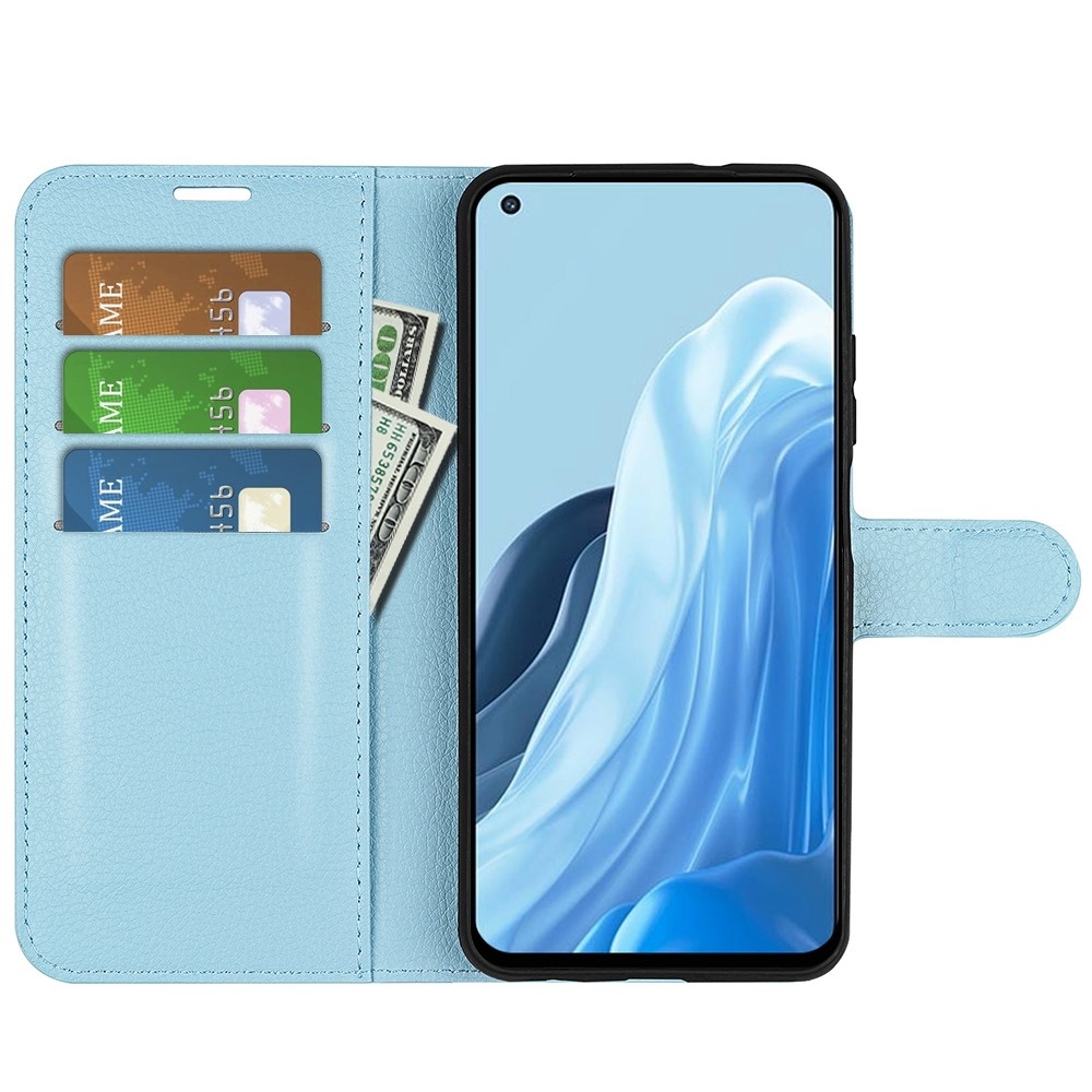 Litchi book tok Oppo Find X5 Lite készülékhez - kék