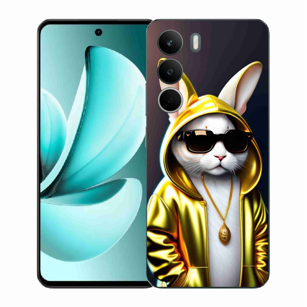 Zselés borítás mmCase a Realme C71 készülékhez - cat boss