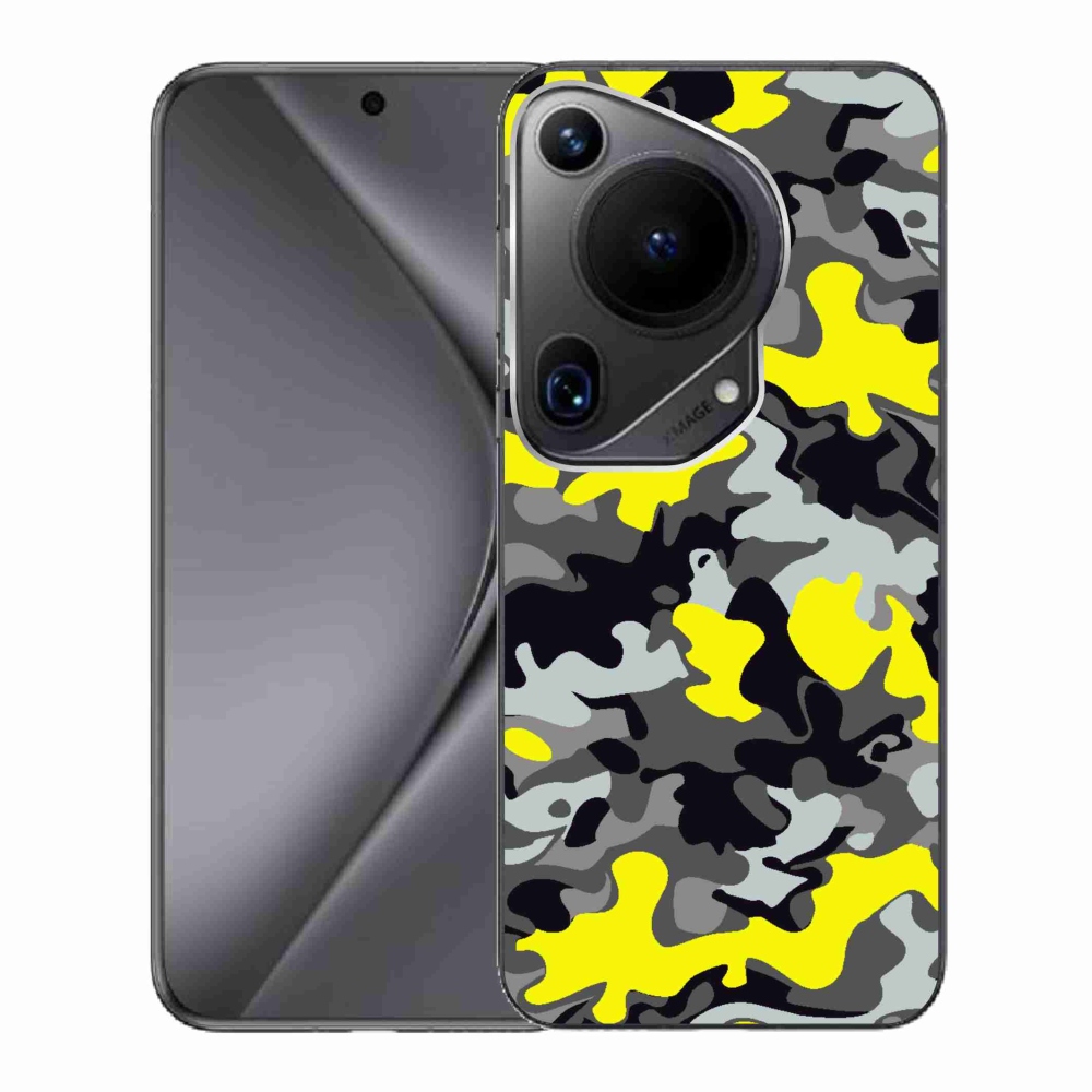 Gél borítás mmCase a Huawei Pura 70 Ultra készülékhez - terepszínű minta 6