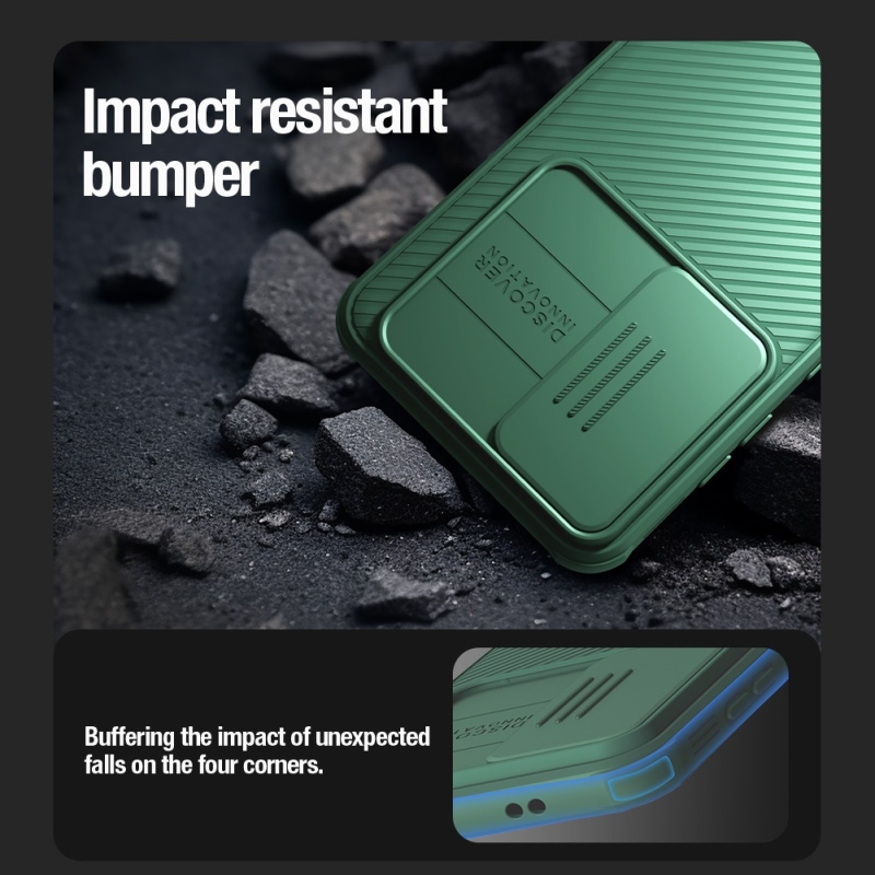 Nillkin CamShield PRO mágneses hátlap Samsung Galaxy S24 Fekete