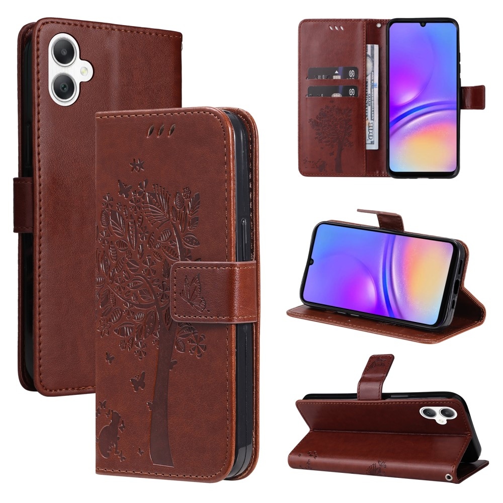 Fák könyve tok Samsung Galaxy A06 4G - barna színben