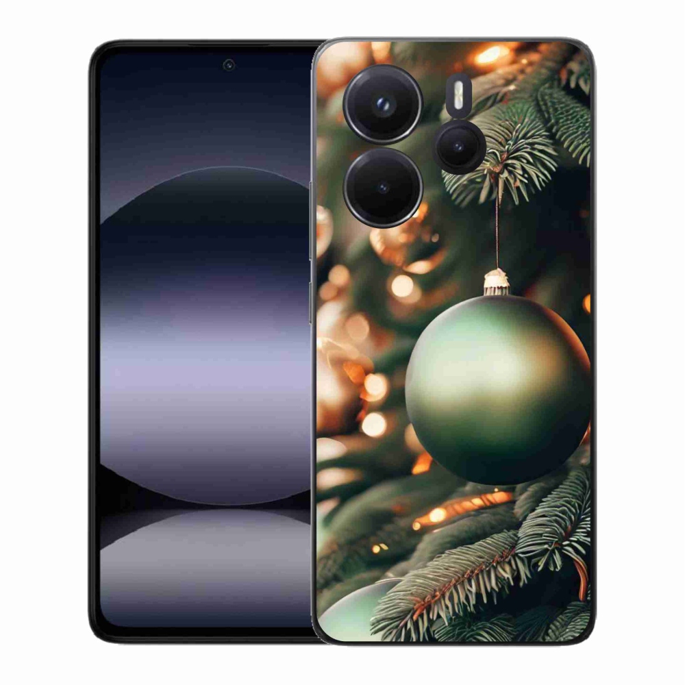 Gél borító mmCase a Xiaomi Redmi Note 14-hez - karácsonyi dekorációk 1