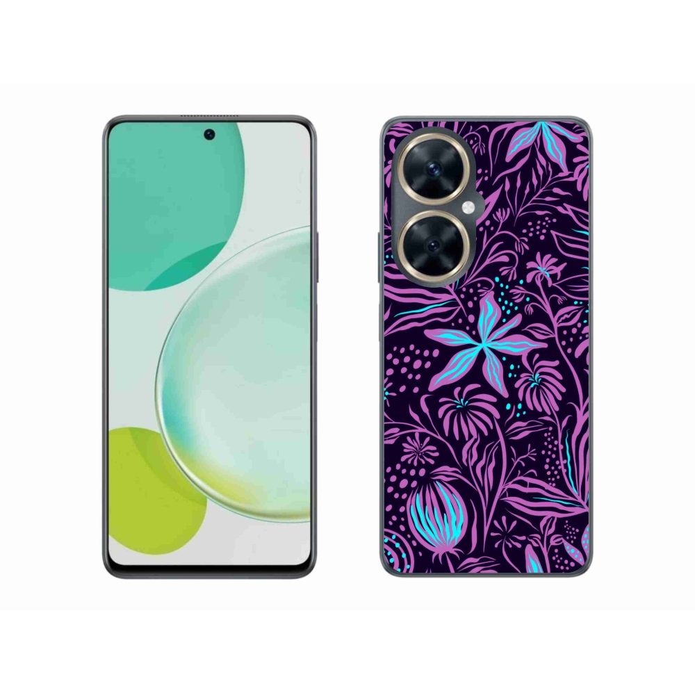 Gél borítás mmCase a Huawei Nova 11i készülékhez - virágok 2