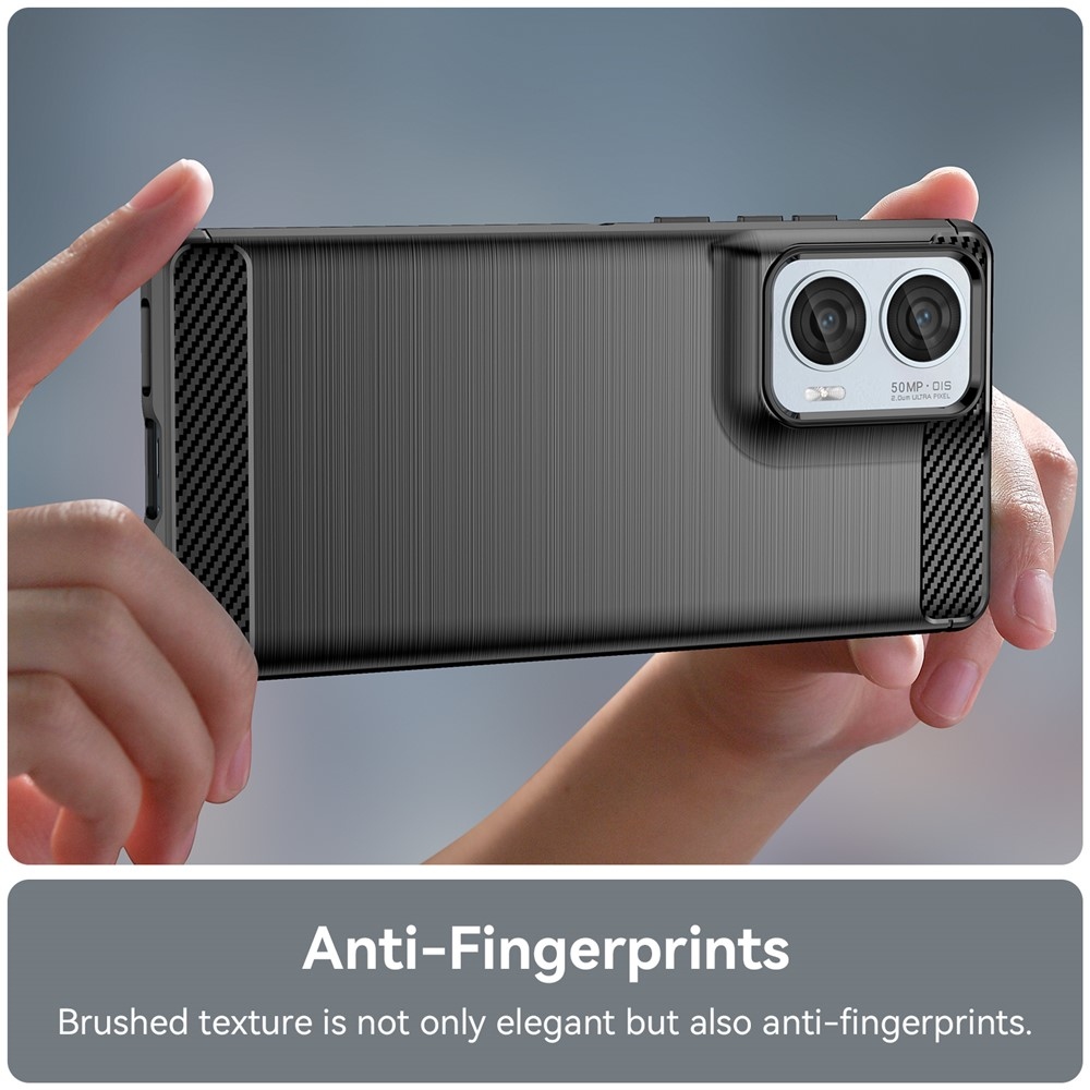 Szénálló zselés tok Motorola Moto G85 5G-hez - fekete