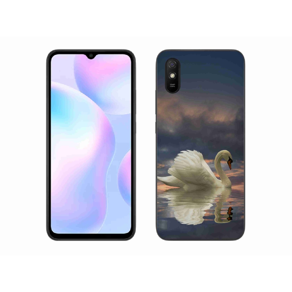 Gél borítás mmCase a Xiaomi Redmi 9A számára - hattyú