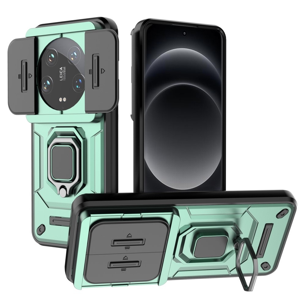 Lencseálló borítás a Xiaomi 14 Ultra-hoz - zöld