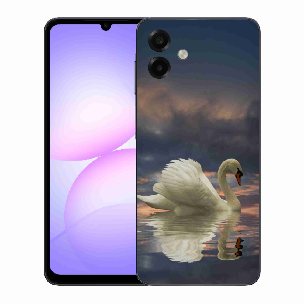 Gél védőhuzat mmCase Samsung Galaxy A07 4G - hattyú