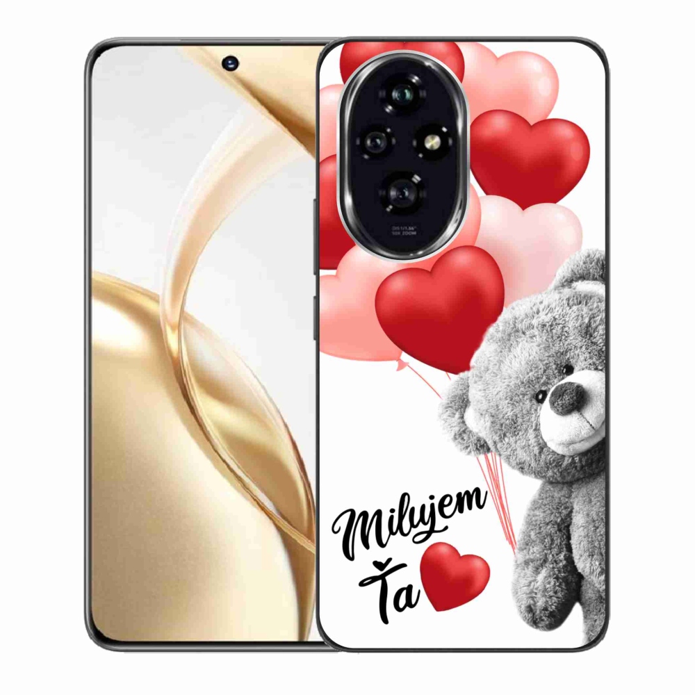 Gél tok mmCase a Honor 200 5G számára - I love you en