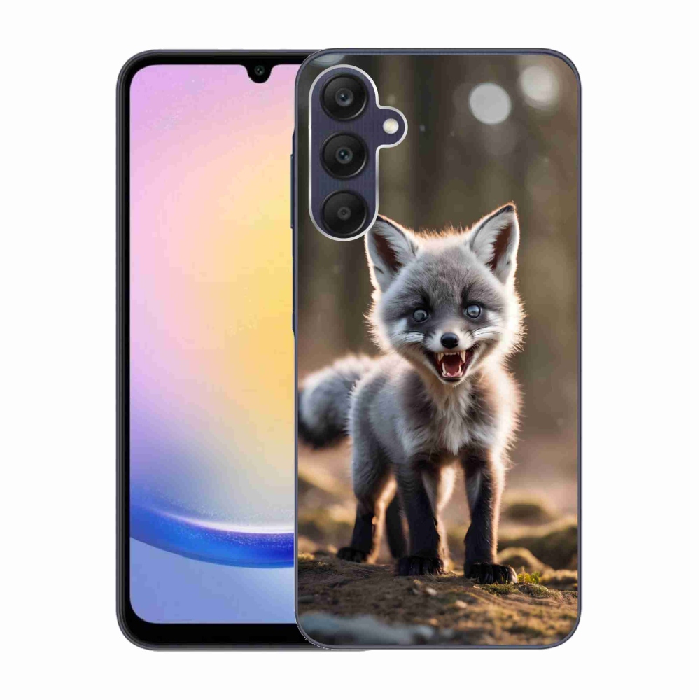 Gél borítás mmCase Samsung Galaxy A25 5G - angry fox - Samsung Galaxy A25 5G - angry fox