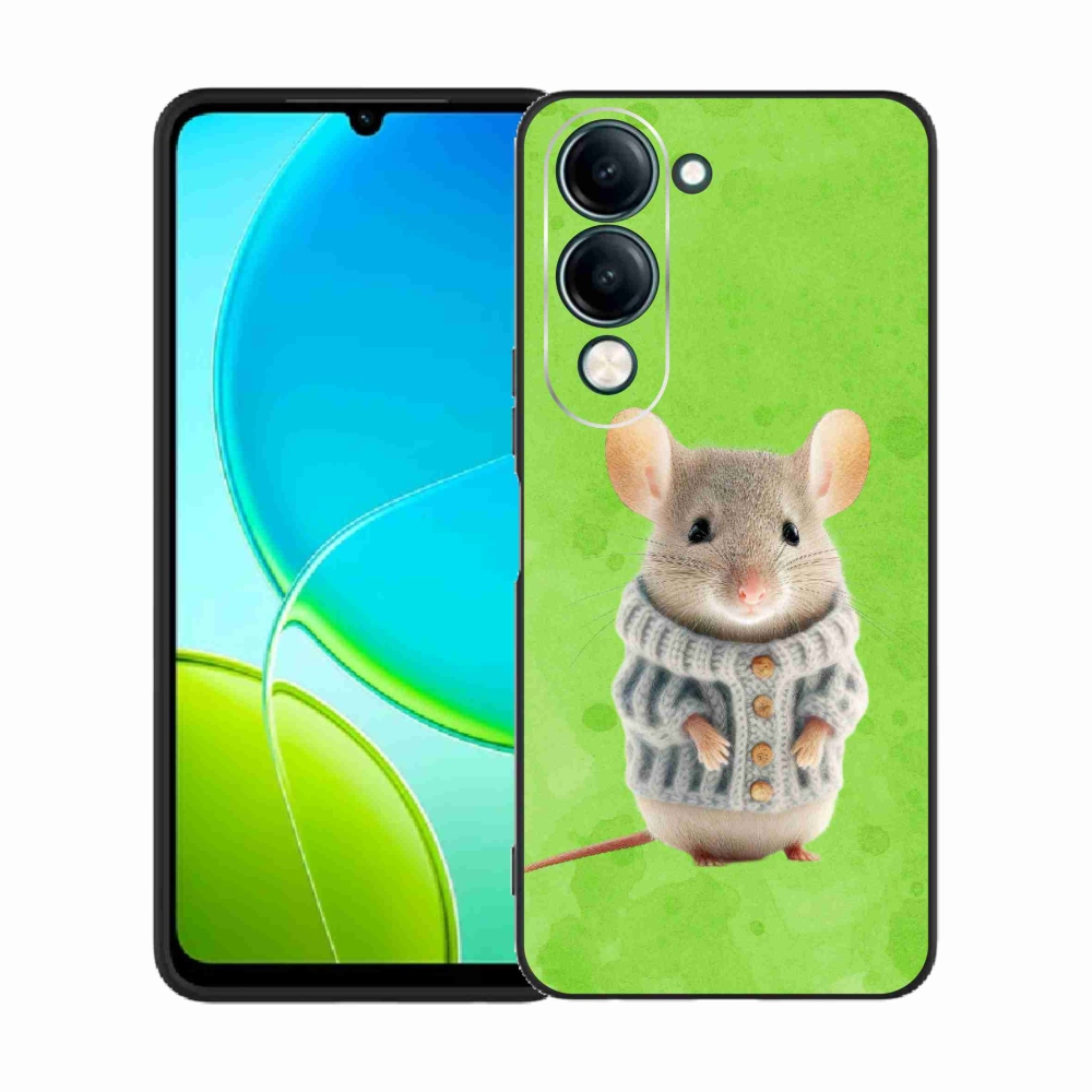 Gél borítás mmCase a Vivo Y29s 5G-hez - egér pulóverben