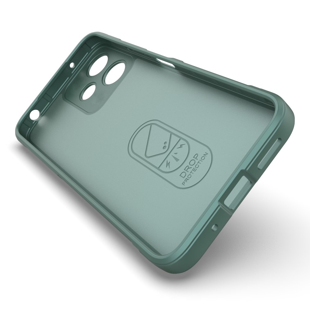 Rugg tartós zselés tok Xiaomi Redmi 12 5G - zöld