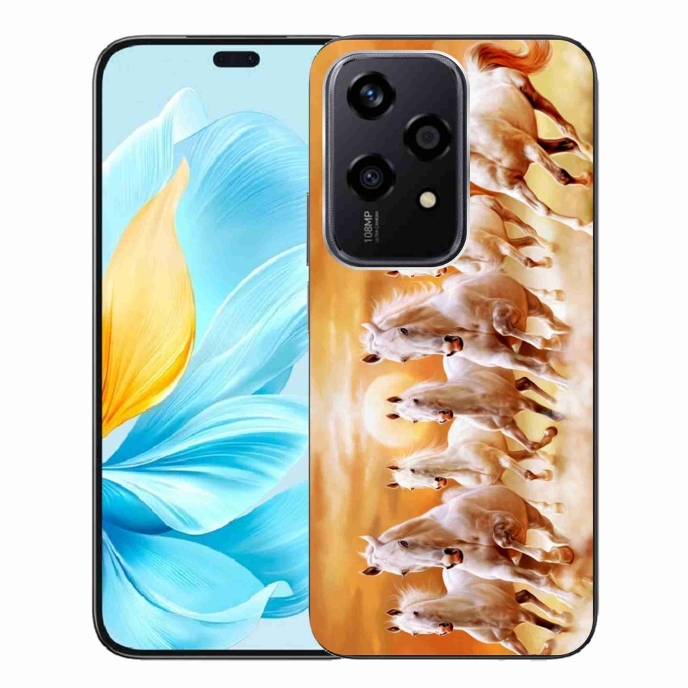 Gél tok mmCase a Honor 200 Lite 5G számára - lovak 2