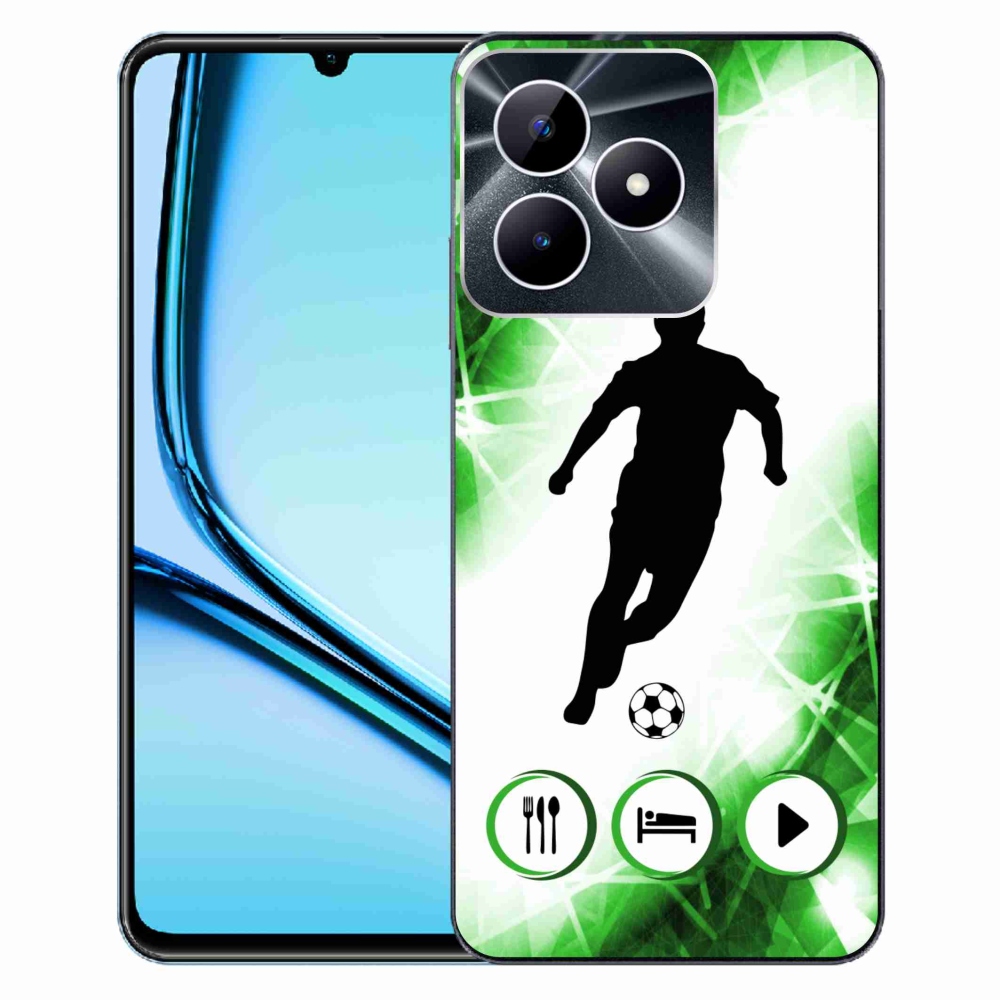 Gél borító mmCase a Realme Note 50 készülékhez - focista