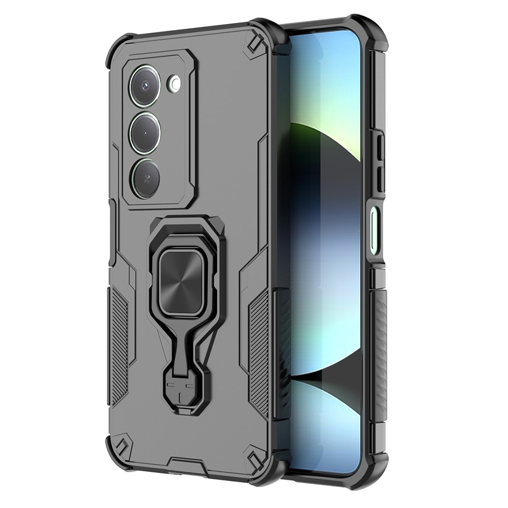 Gyűrűálló borítás a Xiaomi Redmi 15 5G (169mm) készülékhez - fekete