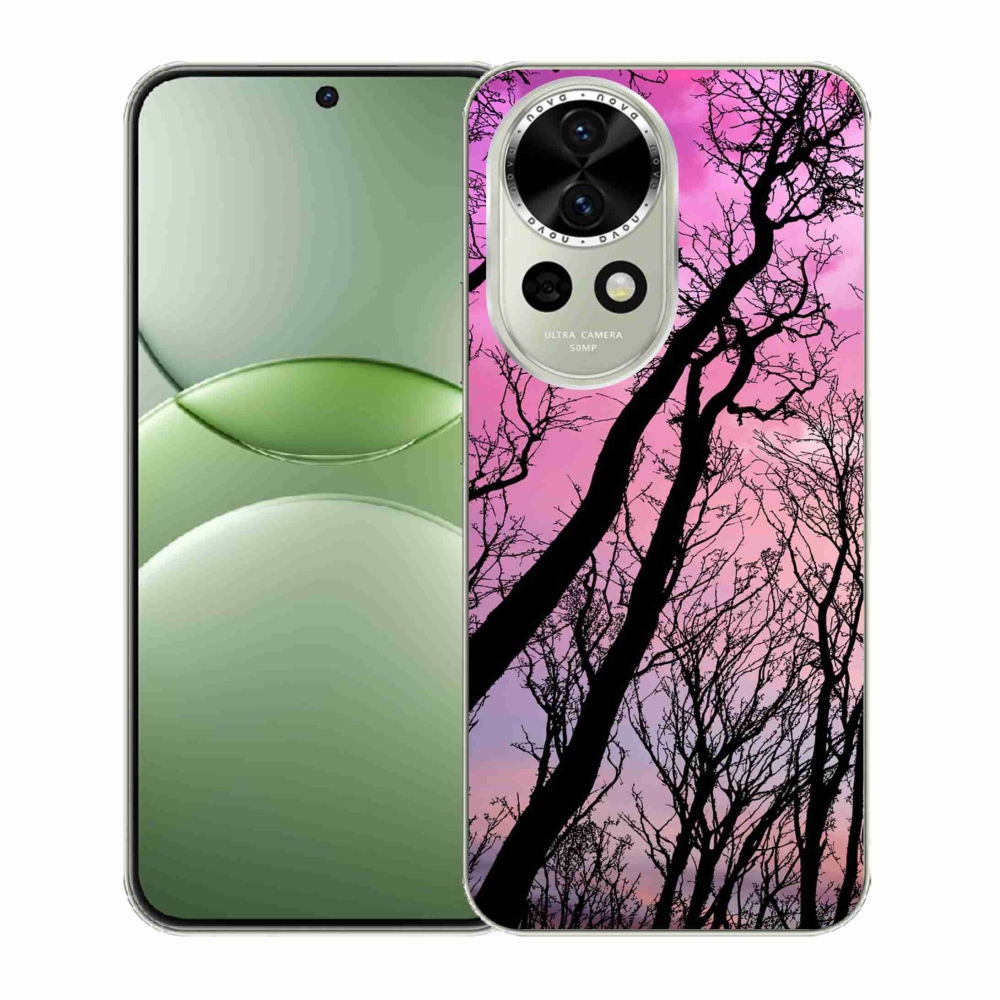 Gél borítás mmCase a Huawei Nova 13 5G számára - kidőlt fák