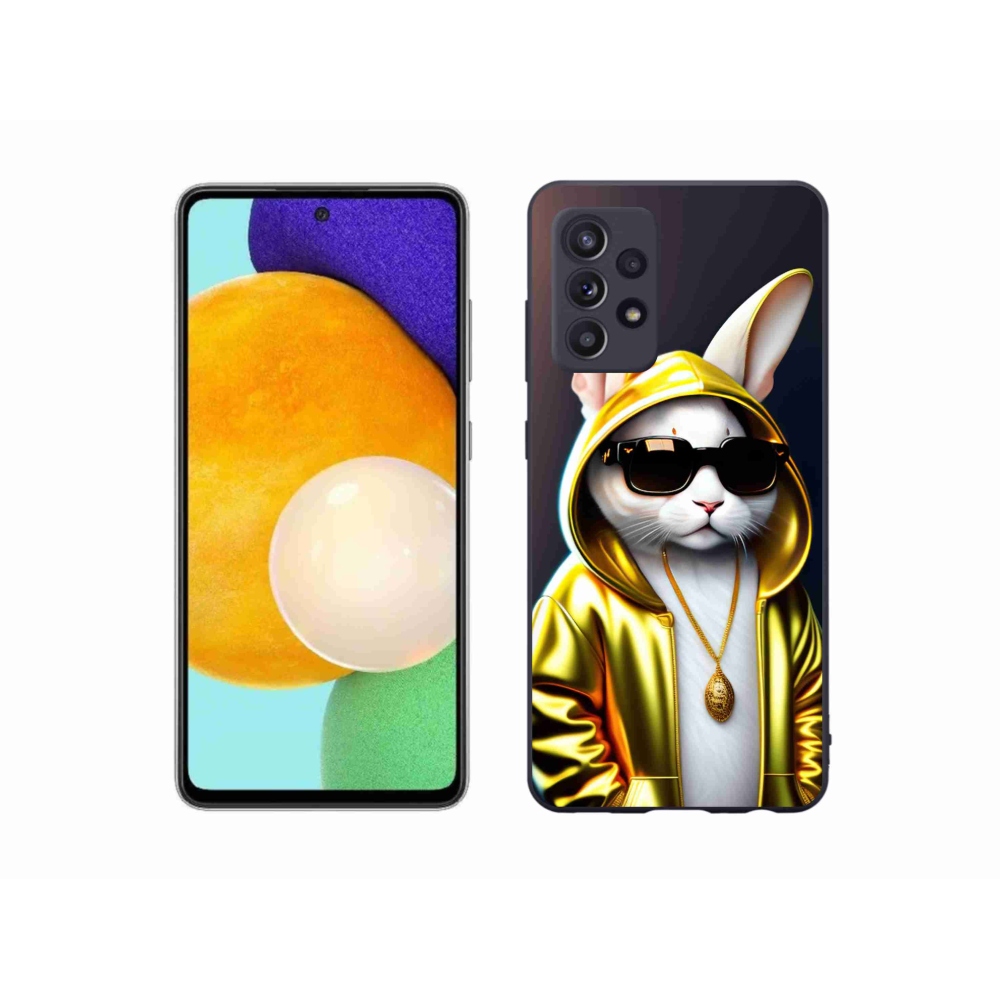 Gél borítás mmCase Samsung Galaxy A52s 5G - cat boss - macska főnök