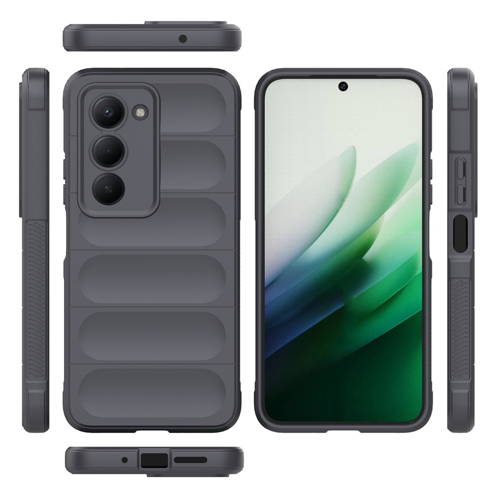 Rugg tartós zselés tok Xiaomi Redmi 15 5G (169mm) - sötétszürke