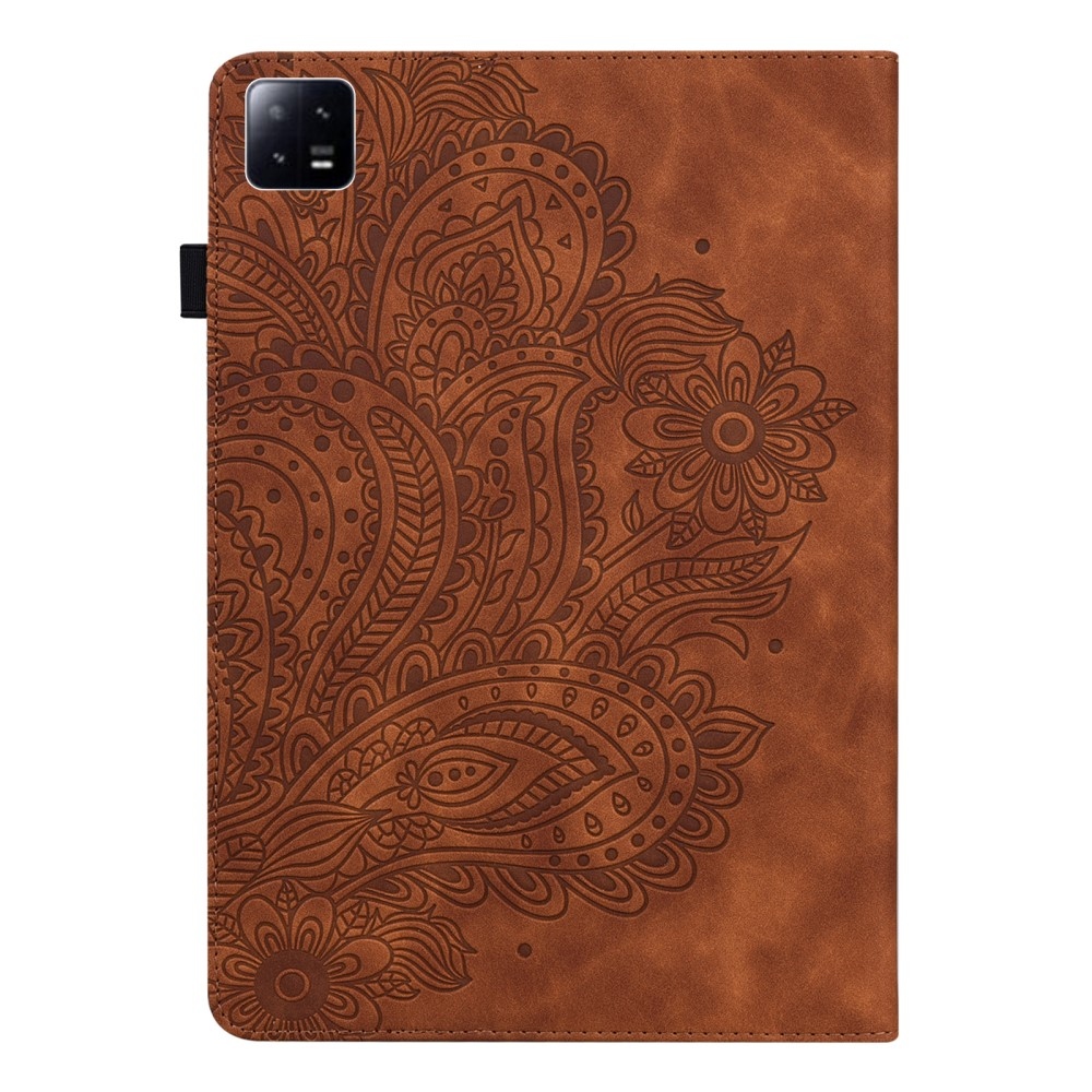 Impresszum záró tok a Xiaomi Pad 6-hoz - barna