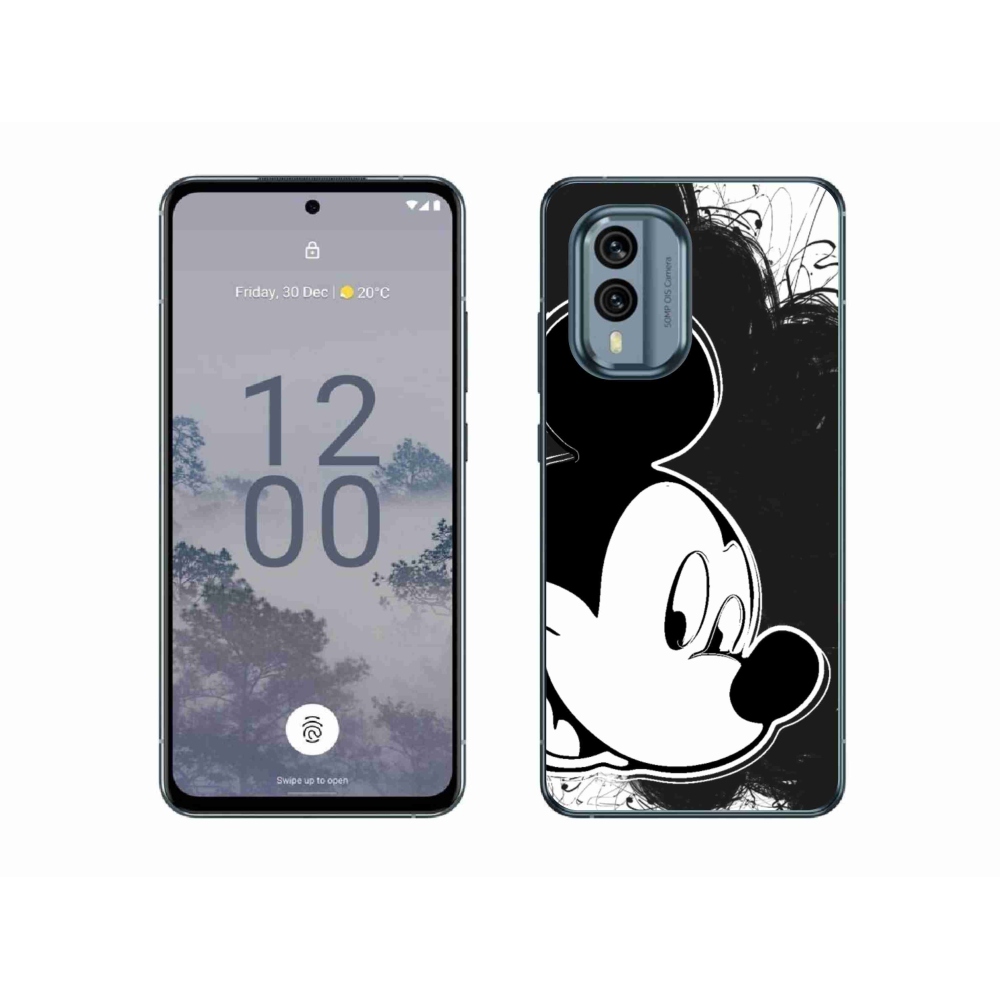 Zselés borítás mmCase a Nokia X30 5G készülékhez - mickey mouse 1