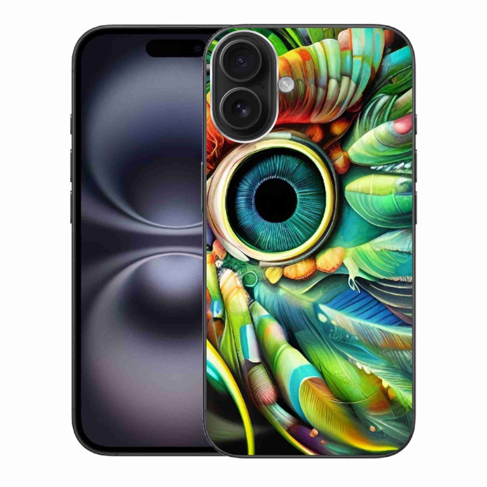 Gél borítás mmCase iPhone 16 Plus készülékhez - absztrakt motívum 18