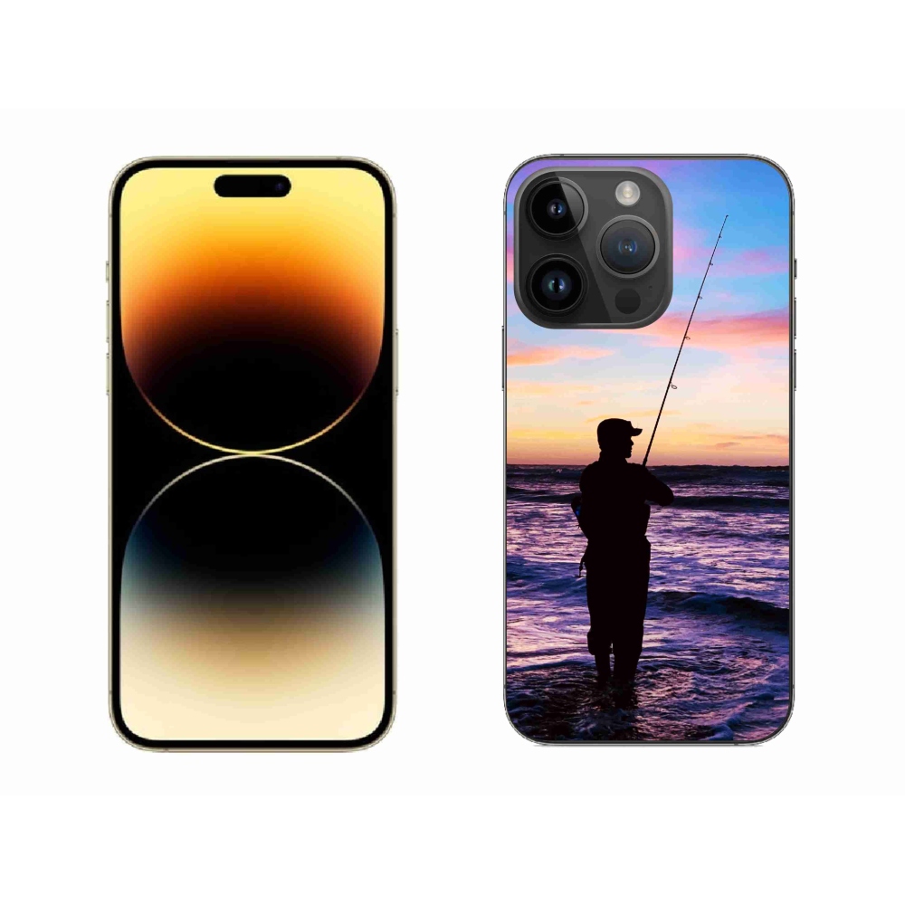 Gél védőburkolat mmCase iPhone 14 Pro Max készülékhez - Fishing 1