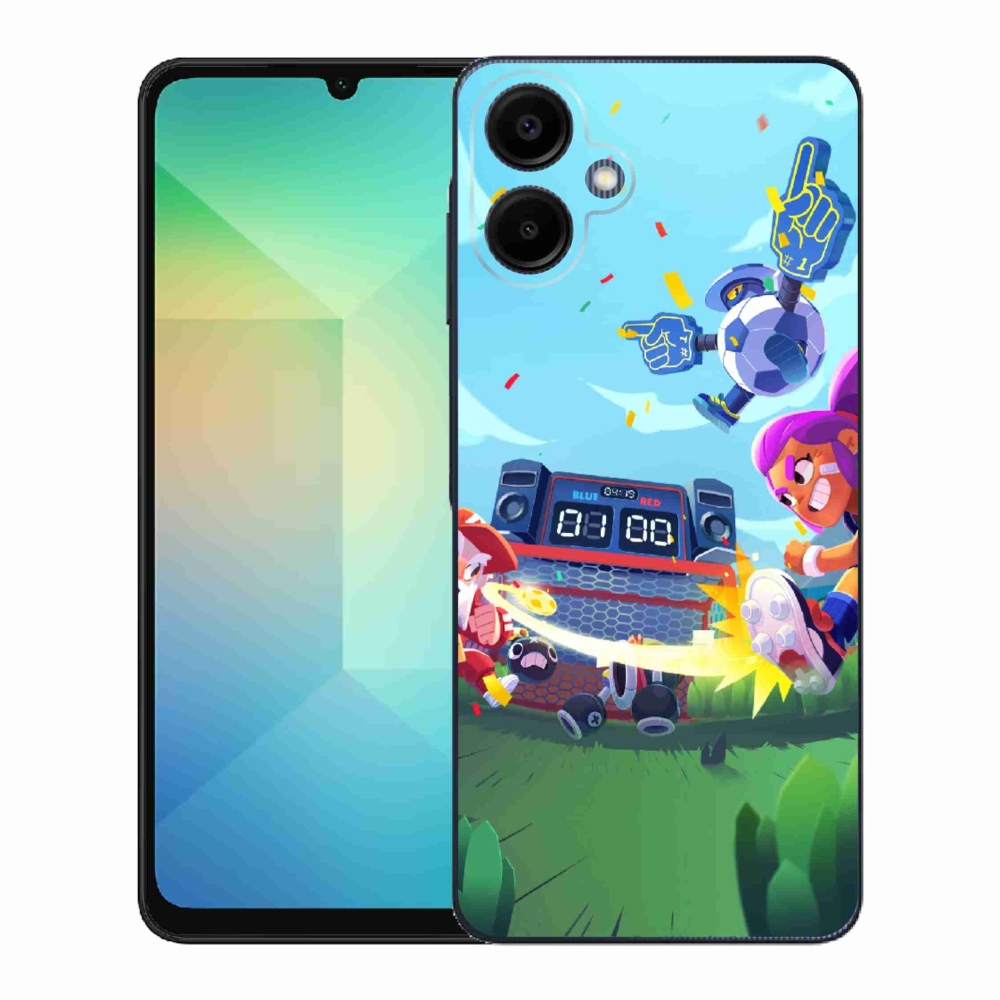 Gél borítás mmCase Samsung Galaxy A06 4G - verekedős csillagok 1