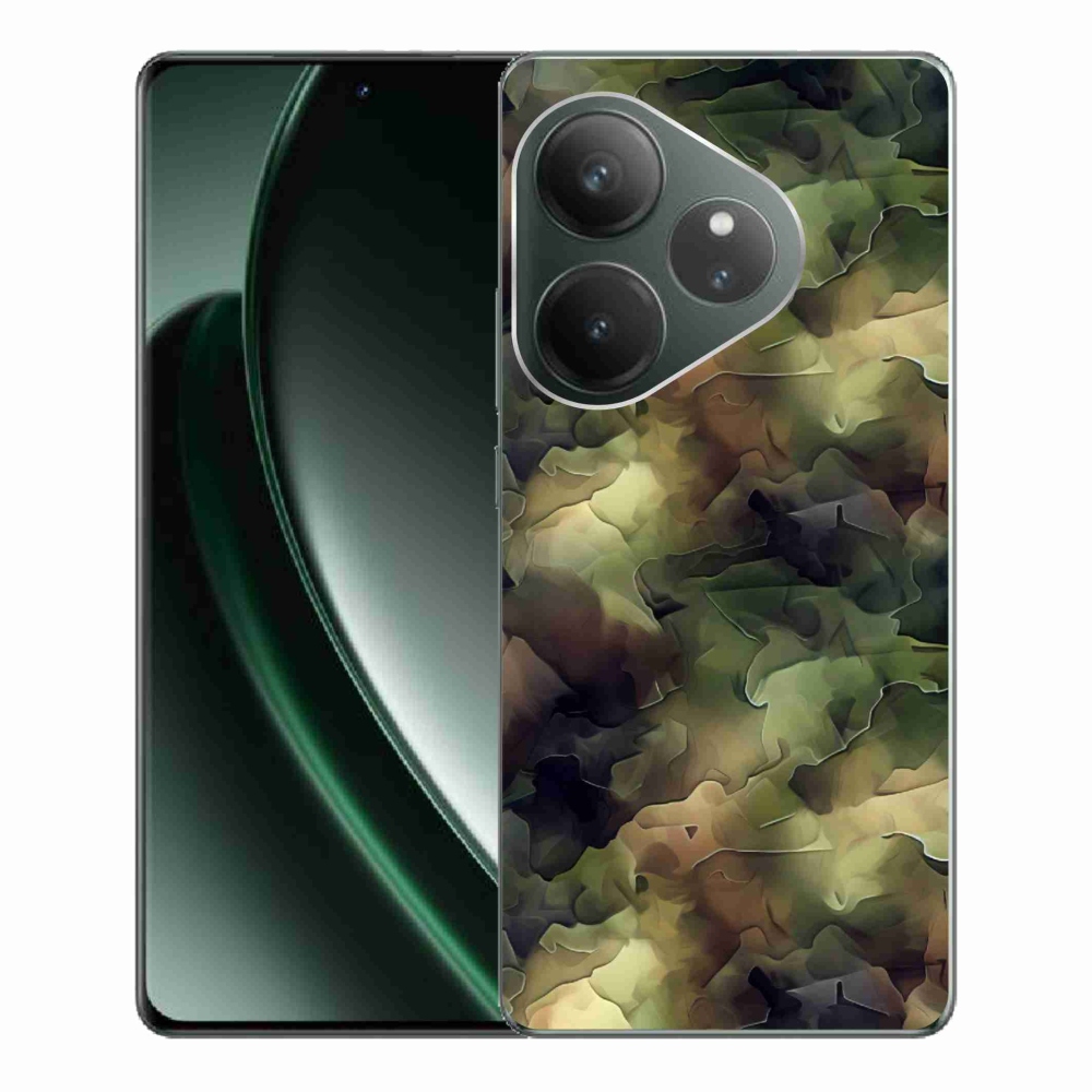 Zselés borítás mmCase a Realme GT 6 5G/GT 6T 5G számára - álcázó minta 10