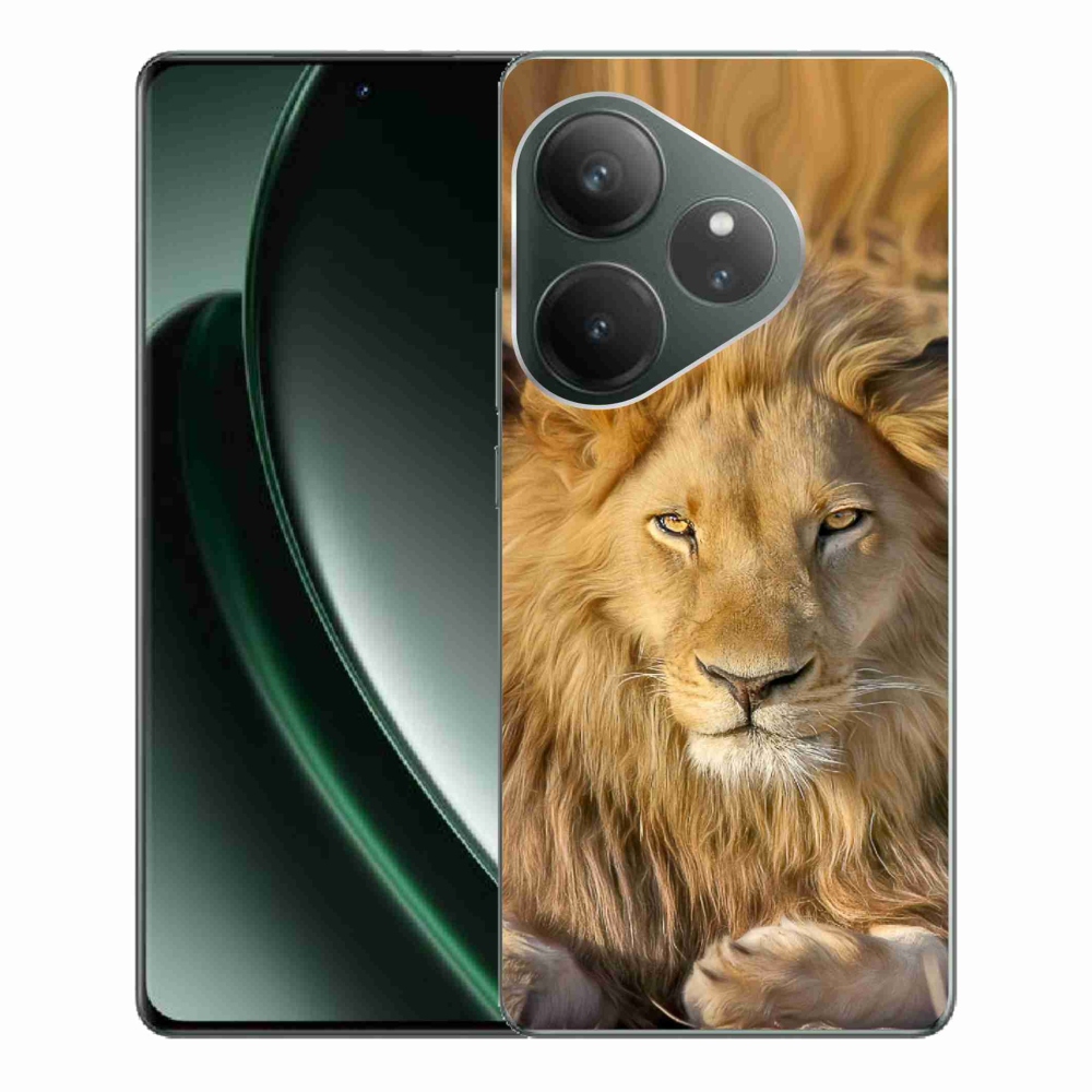Gél borítás mmCase a Realme GT 6 5G/GT 6T 5G - Lion 2 számára