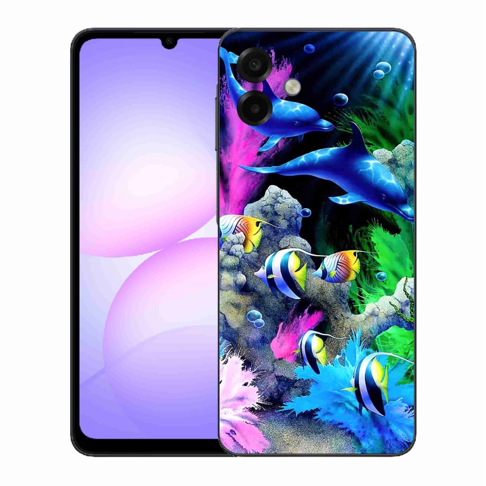 Gél borítás mmCase Samsung Galaxy A07 4G - Sea World - Tengeri világ