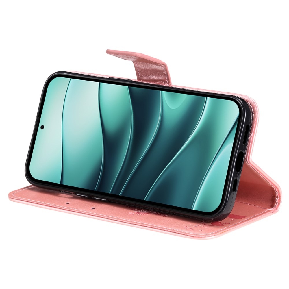 Fák könyve tok Xiaomi Redmi Note 14 5G - rózsaarany